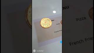 Augmented Reality 3D Food Menu | MRR Hope Infotech