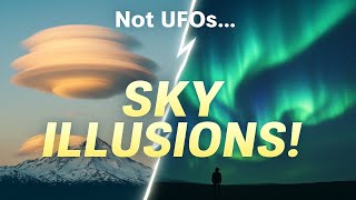 The Bizarre Science Behind Lenticular Clouds & Aurora Lights
