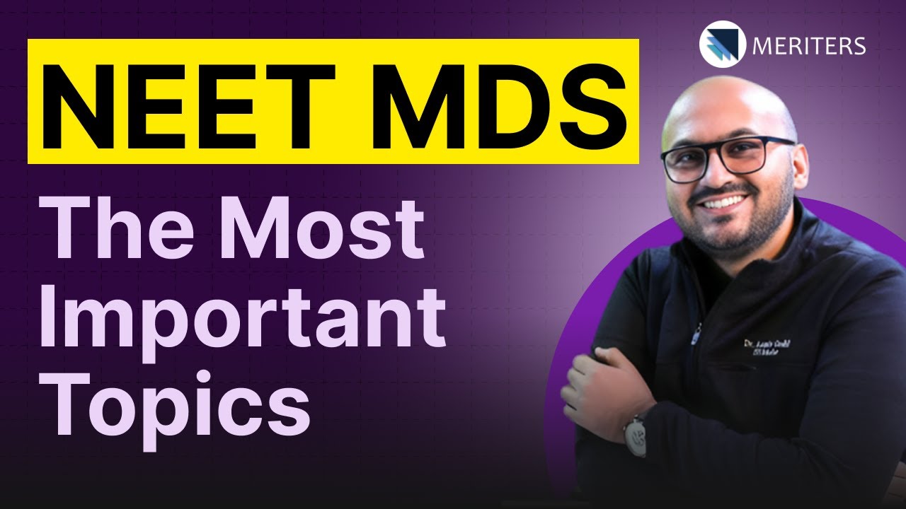 NEET MDS 2025: раскрыты самые важные темы и высокодоходные направления! #neetmds2025