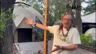Peace Pole Planted at Huerto Roma Verde, Mexico City - MEXICO