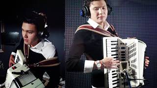 Crazy music! Beautiful musician!! Accordion.Show! @makhmud_urumbayev / Урумбаев Махмуд