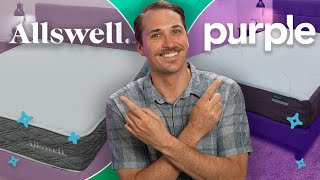 Allswell Luxe vs Purple | Hybrid Mattress Reviews (UPDATED)