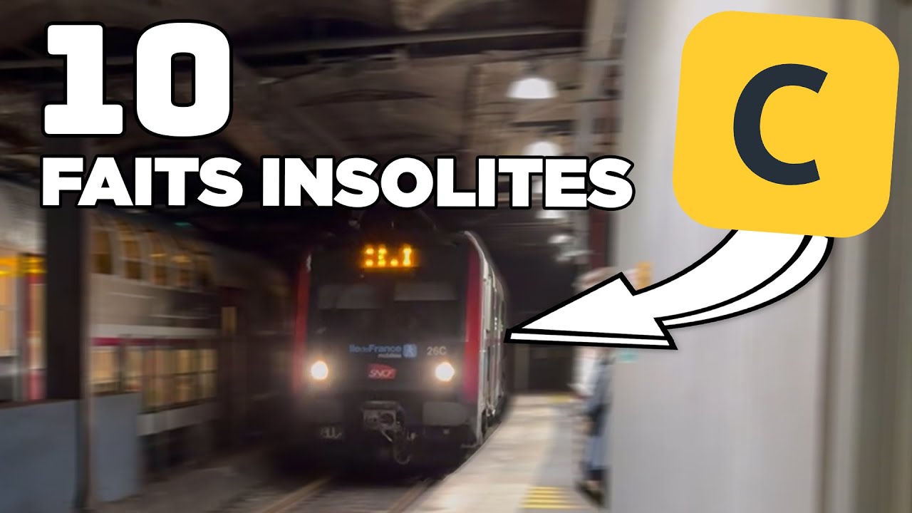 10 faits insolites sur la ligne C du RER