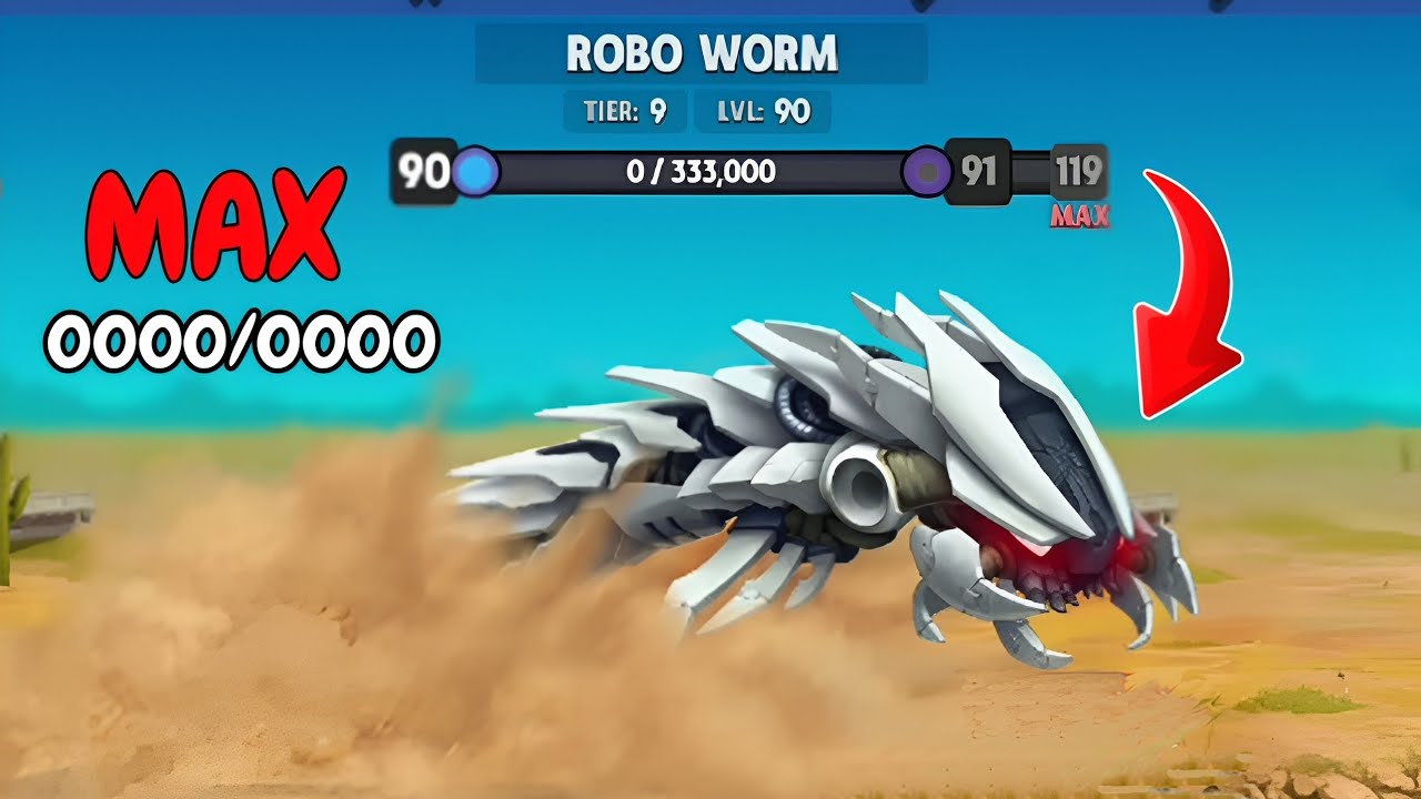 DeathWorm :ROBO WORM 000-MAX Attack। FAST Part। 