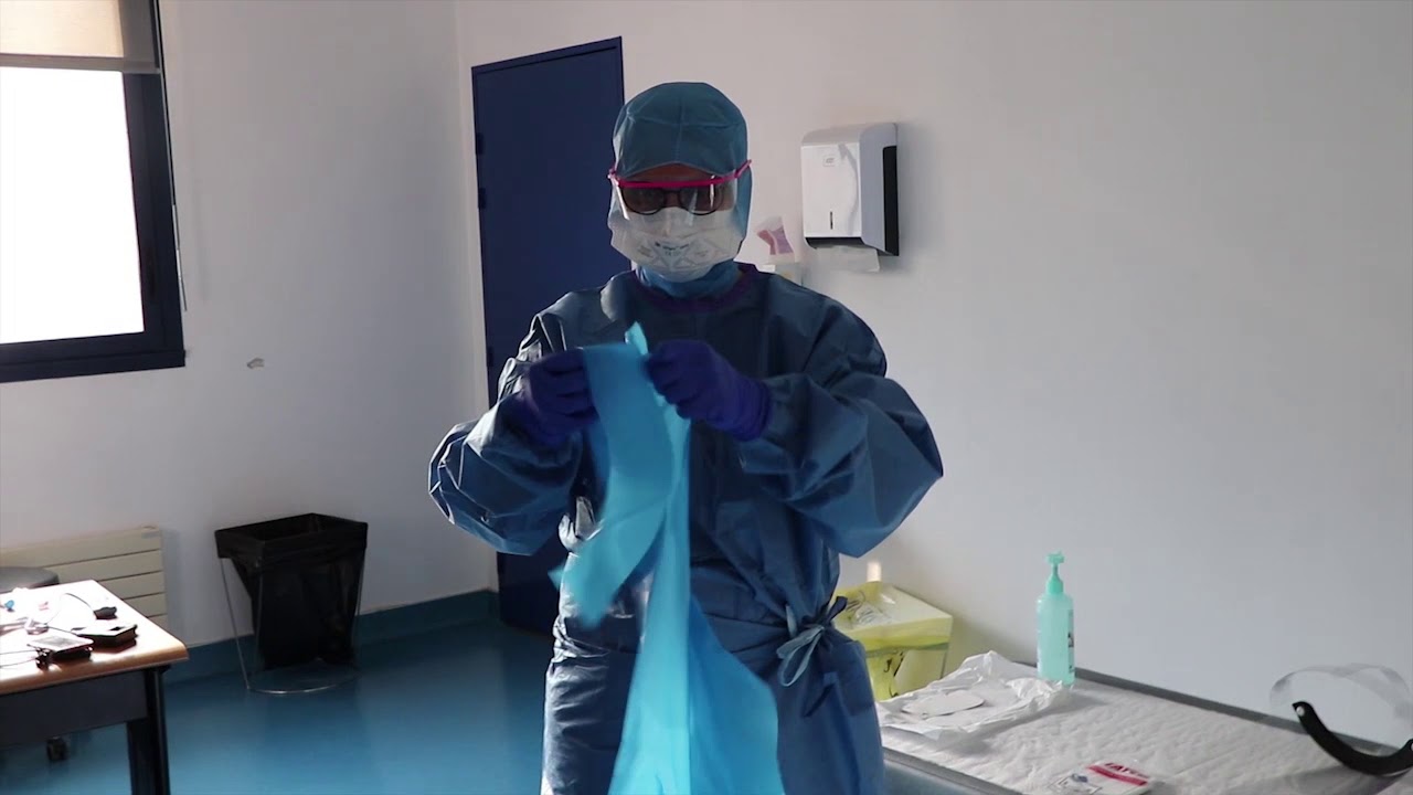 COVID-19 | Habillage prélèvements