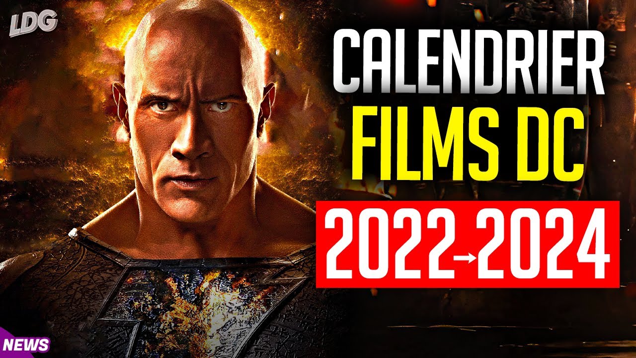 FILMS DC & DCEU LES FILMS PRÉVUS DE 2022 à 2024 (OFFICIEL) YouTube