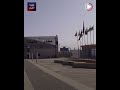 مياه الأمطار تغمر إحدى صالات مطار بنينا الدولي بمدينة بنغازي