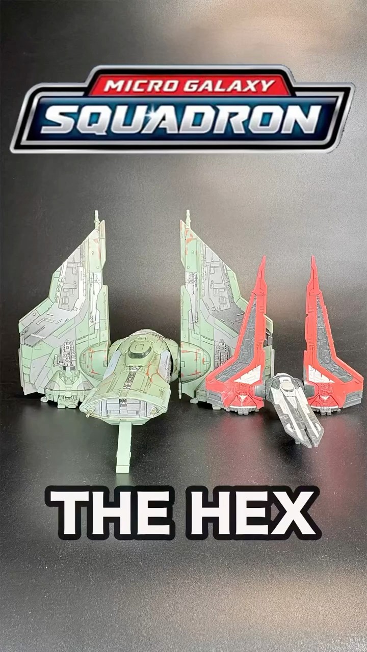 Micro galaxy squadron series 12 THE HEX - YouTube