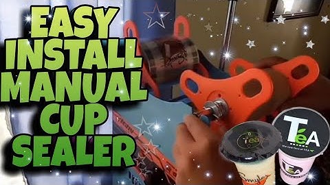 How to Assemble Manual Cup Sealer |Easy Install Sealing Machine | #cupsealer #milkteacupsealer