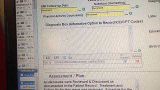 How to use the ICD Selector in Advanced MD EHR to select Diagnosis Codes and Descriptions??