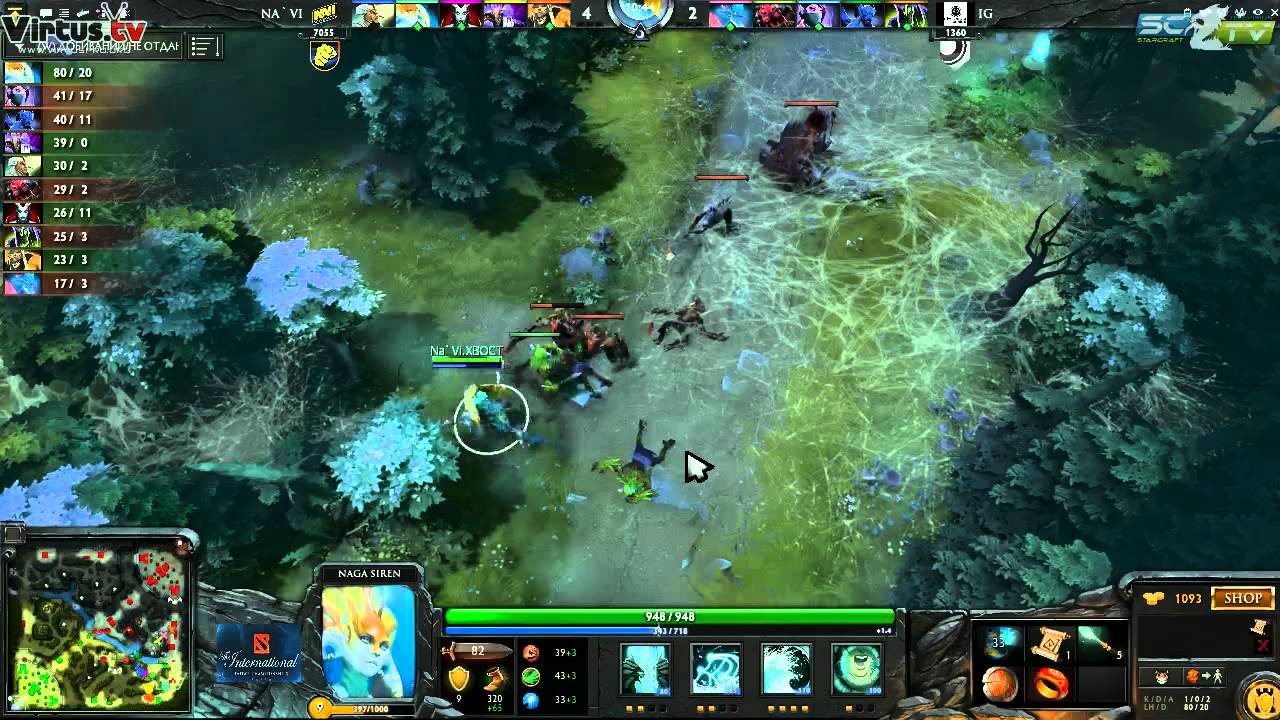 The International 2: Grandfinal IG vs NaVi Game 1