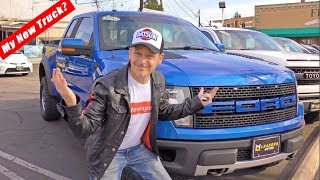 フォードラプターに乗ってみた！購入決定？！はっきり意見を言いながらアメリカンスタイルな交渉術で攻める！Ford Raptor Gen 1 Test Drive and Decision???