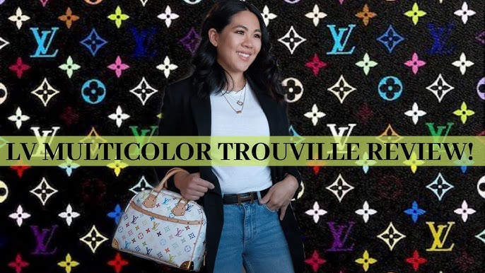 Vintage Louis Vuitton Trouville Multicolour Unboxing 👜 #louisvuitton