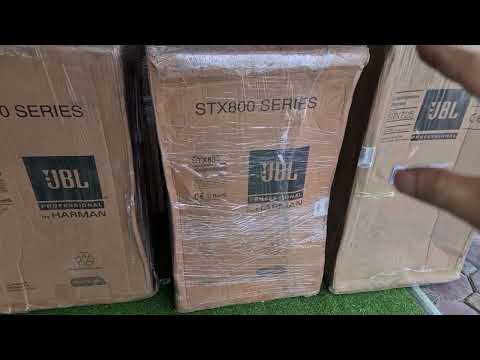 Video Loa JBL STX 835. 825. 725 nguyên thùng xốp. Đt... - youtube