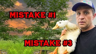 The 8 Worst Mistakes I Made with My Farm