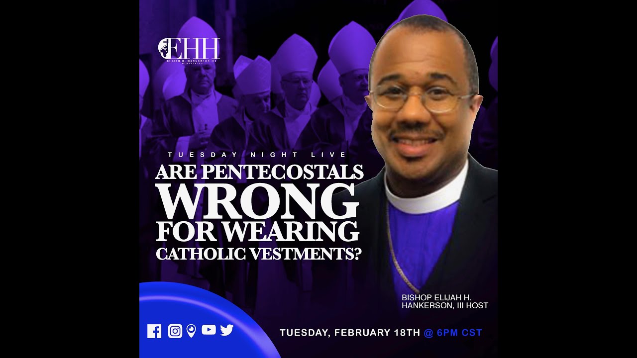 🛑ARE PENTECOSTALS WRONG FOR WEARING CATHOLIC VESTMENTS? - YouTube