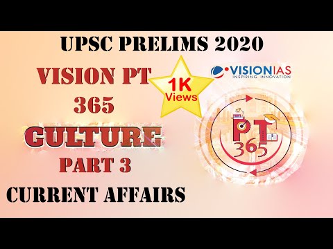 VISION IAS PT 365 for UPSC 2020 Current Affairs ART & CULTURE-3
