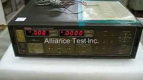 228 Keithley, Voltage Current Source 100V/10A from Alliance Test!