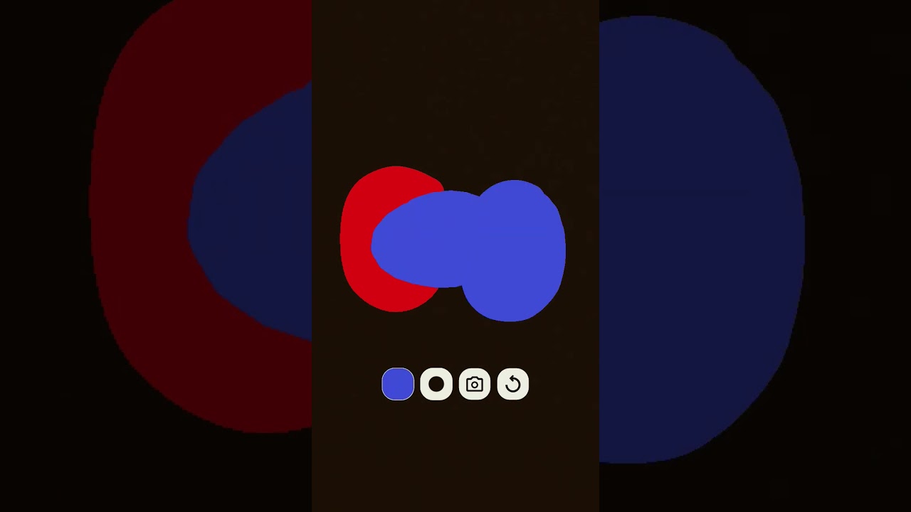 red blue mixing mixing ❤️+💙=💜