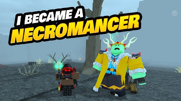 Ik werd een NECROMANCER in 99 Nights en riep een BAAS op