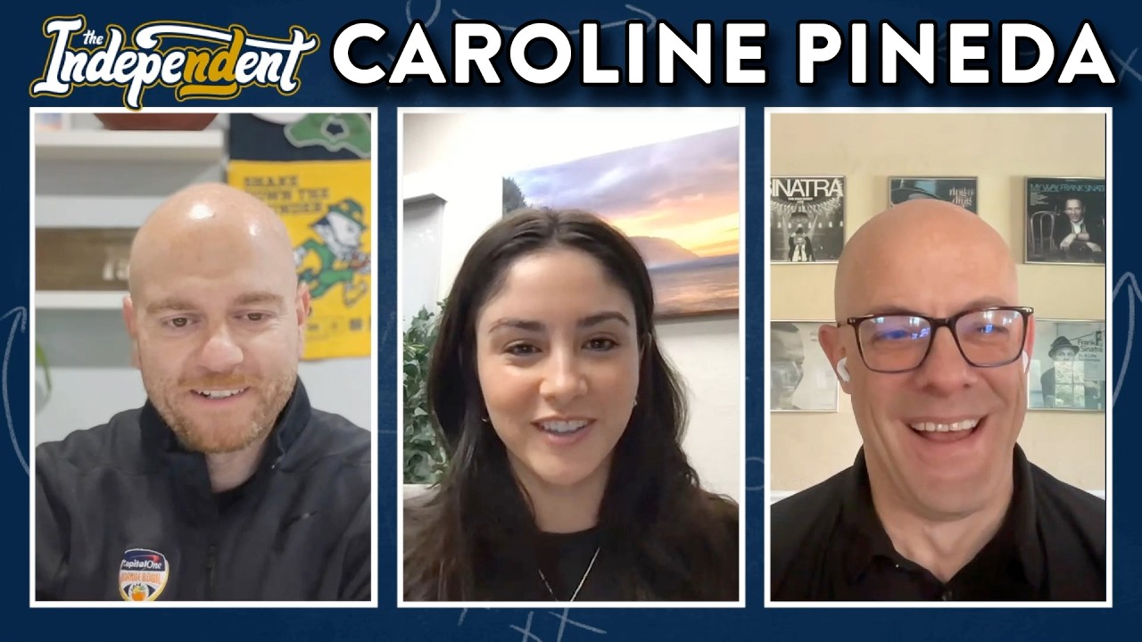 New Notre Dame on NBC sideline reporter Caroline Pineda joins the show