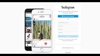 How To Create Instagram Signup Page Using HTML, CSS3 With Source Code