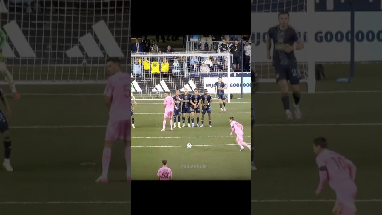 "Messi Still Has It: Unbelievable Free Kick at 37! 🚀⚽"  