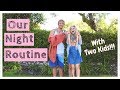 Night Routine with  a Newborn and Preschooler - Evening Routine with 2 Kids