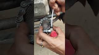 Emergency🔥 Hero Honda Motorbike Brake Lever Fix DIY Temporary Repair Hack (Watch Before You Ride!)🖇️