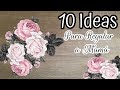 10 Hermosas IDEAS para regalar a MAMA♻️ / Ideas para regalar/ DIY home decor / artesanato reciclado