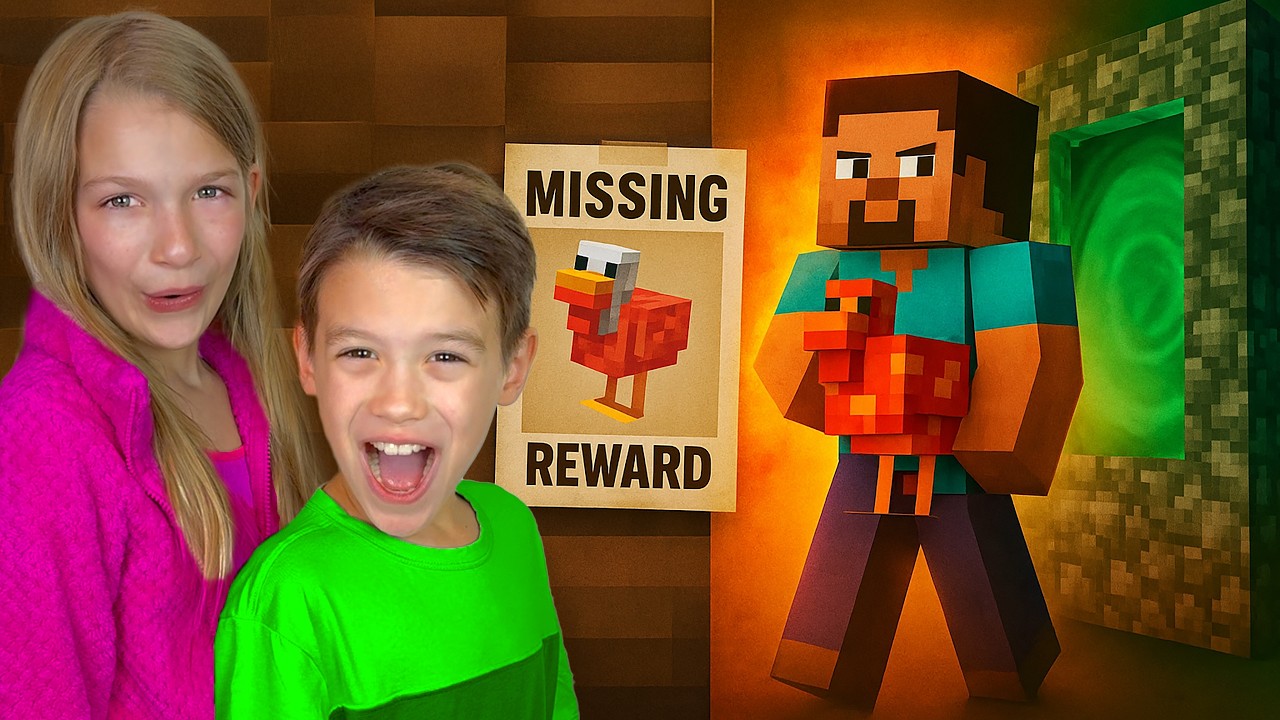 Лавовый цыпленок Стива ПРОПАЛ!