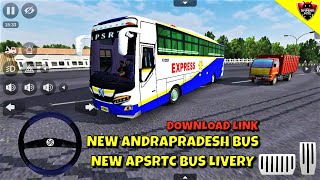 Bus Simulator Indonesia ~ APSRTC Bus Livery Download - New AndraPradesh Bus Android Gameplay FHD 684