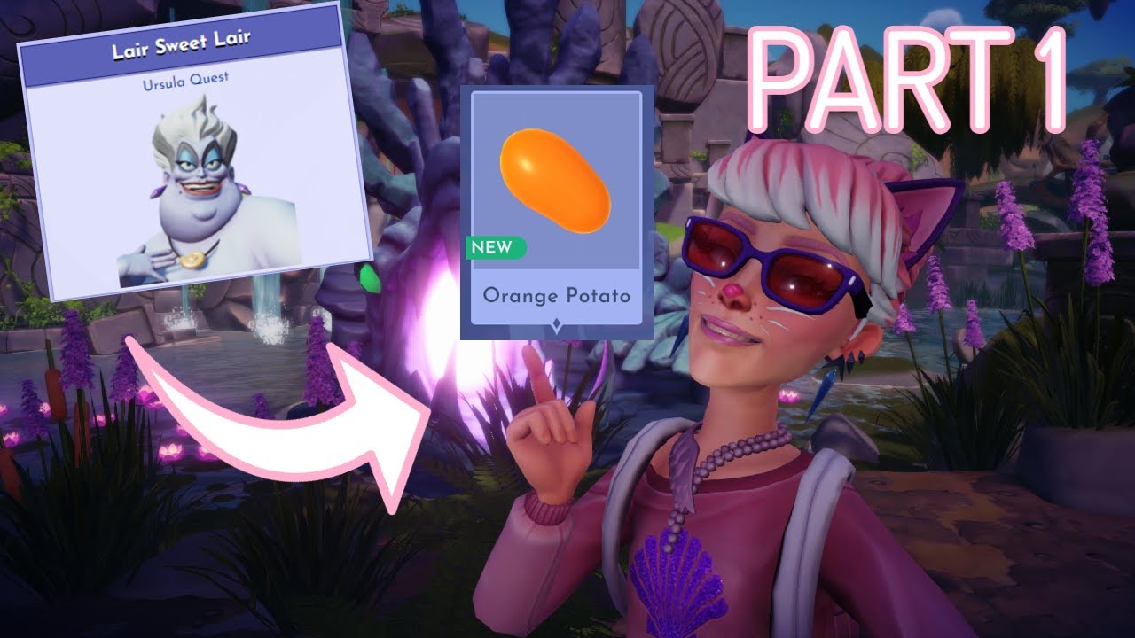 Lair Sweet Lair Ursula Quest 1 Disney Dreamlight Valley YouTube