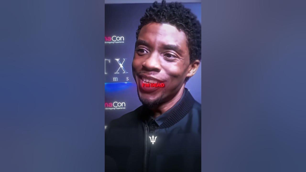 Chadwick Boseman Tried to Warn Us... But No One Realized 😢💔