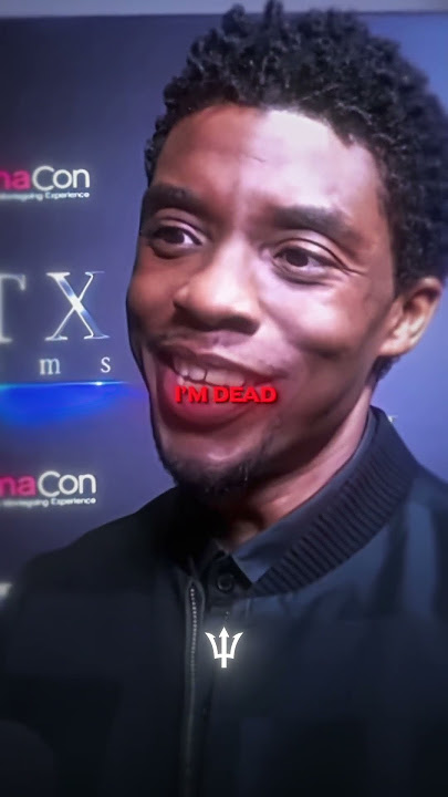 Chadwick Boseman Tried to Warn Us... But No One Realized 😢💔