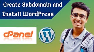 How to create subdomain in CPanel and install WordPress | WordPress Tutorial #2