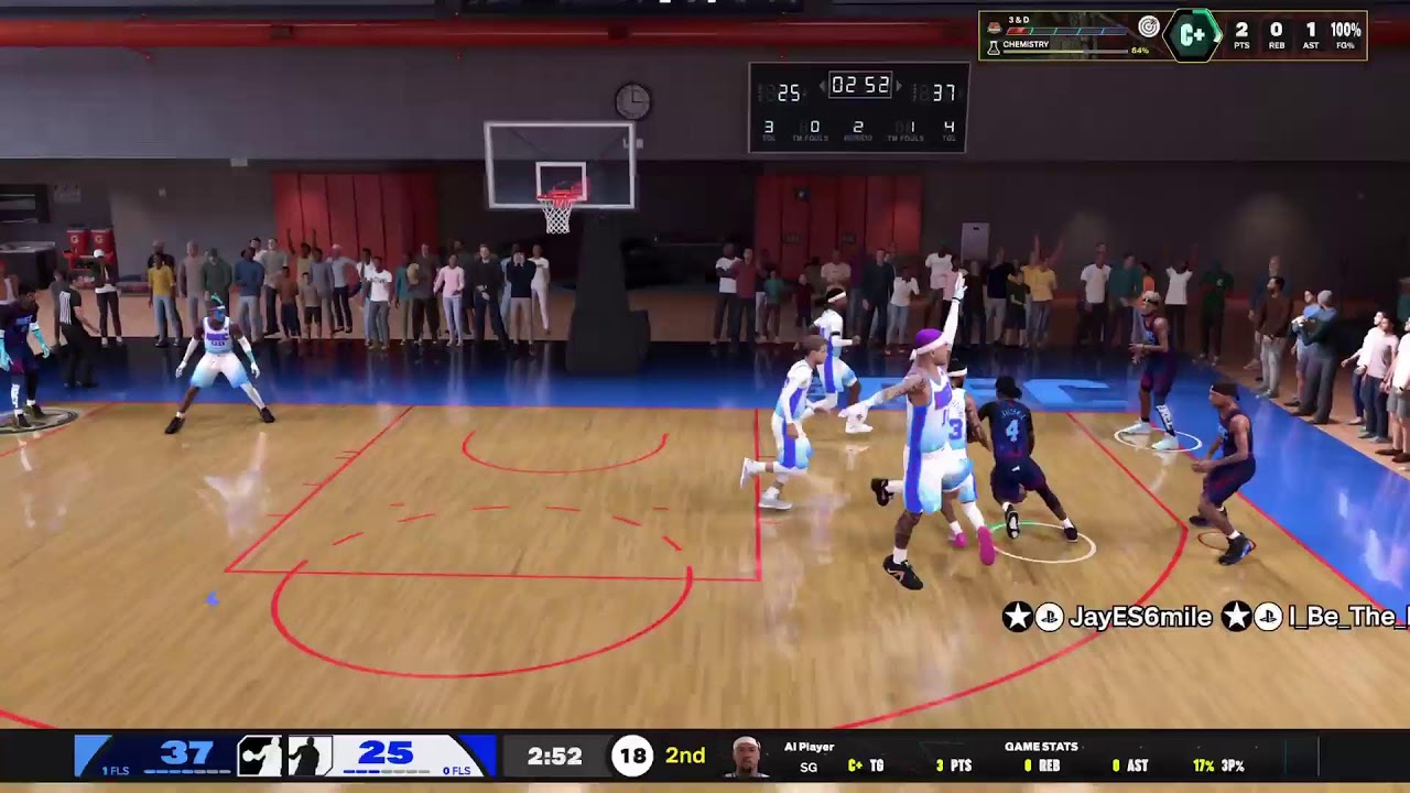 Sunday Hoops in effect. Bless the buckets