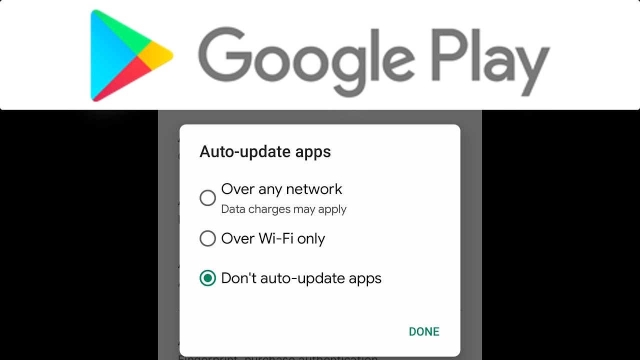 How To Disable Auto Update Apps On Google Play Store YouTube How To Disable Auto Update Apps On Google Play Store YouTube