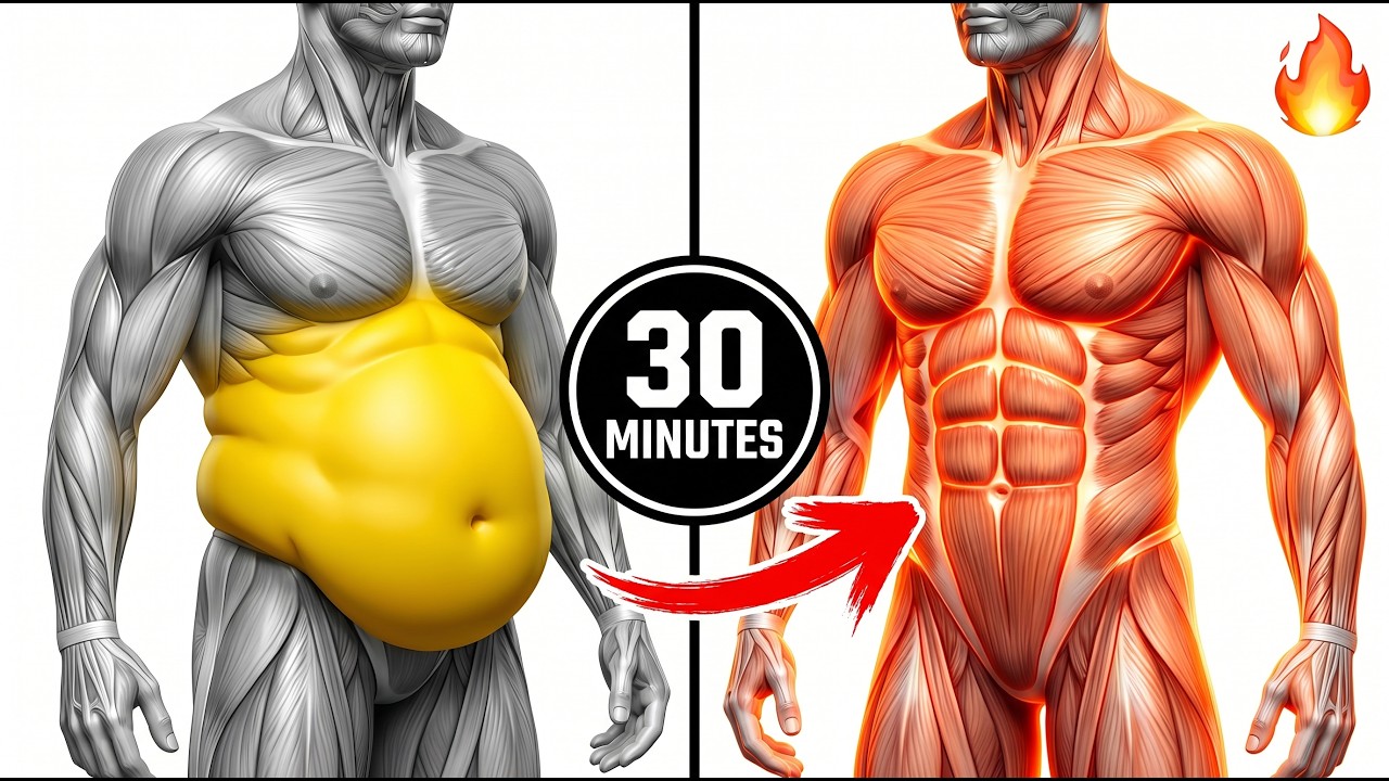 Burn Fat & Build Muscle at Home | 30 MINUTE Full Body Exercises (No ...