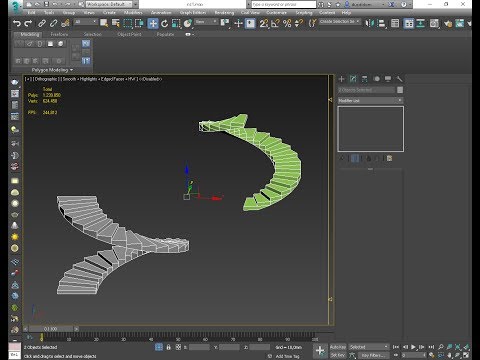 Video Dựng cầu thang Full các kiểu con đà điểu 3dsmax - youtube