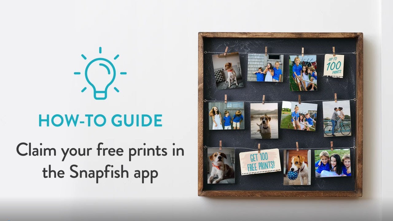 100 Free Prints A Month | Free Photo App | US