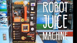 Fresh Vending Machine Orange Juice