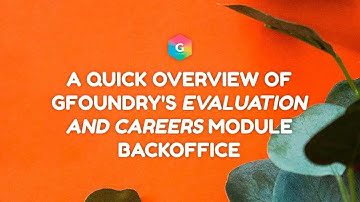 A Quick Overview of GFoundry