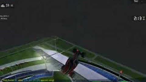 TrackMania Nations Huge Jump and 360