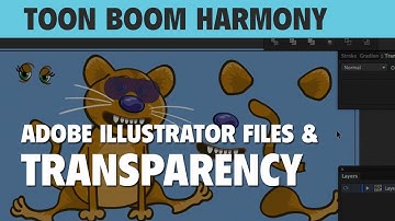 Toon Boom Harmony: Transparency in Adobe Illustrator files