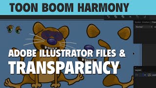 Toon Boom Harmony: Transparency in Adobe Illustrator files