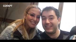 Anastacia - Interview for Showbiz Sofa Radio, London, UK 05112015