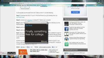 How To Downgrade iOS 7 to iOS 6.1.4 / 6.1.3