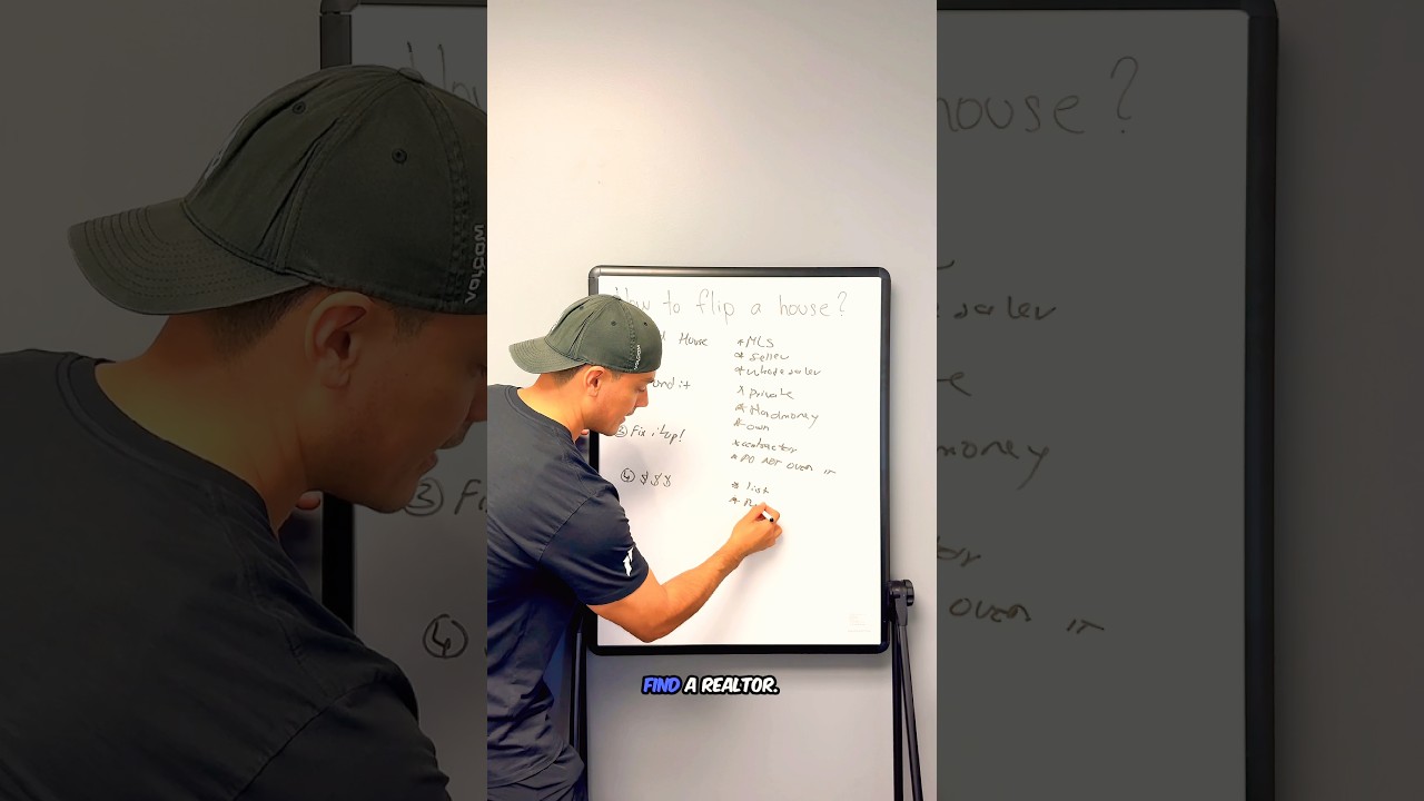 How I Flip Houses in 4 Steps 💰🏡 You Can Too!