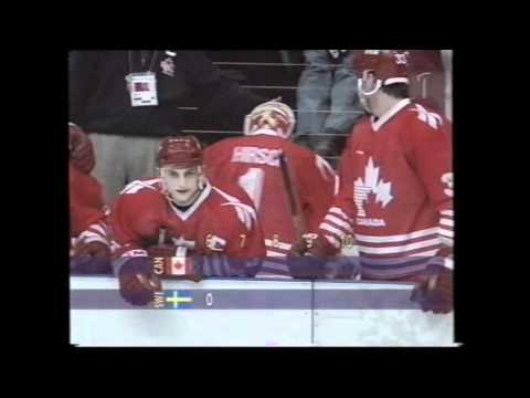 Final Ishockey OS 1994 Kanada - Sverige Straffläggningen